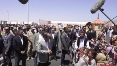 الرئيس السيسي خلال الجولة التفقدية