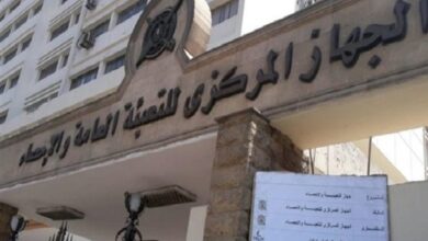 الجهاز المركزي للتعبئة العامة والاحصاء