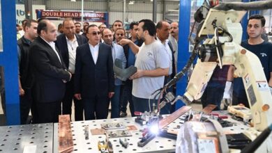 افتتاح مجمع الصناعات الكهربائية