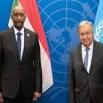 البرهان وغوتيريش
