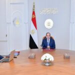 السيسي مع رئيس الهيئة العربية للتصنيع