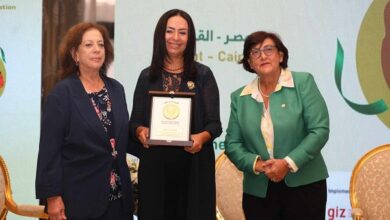 تكريم الدكتورة مايا مرسي