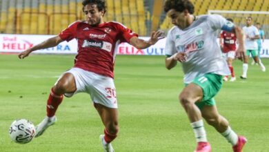 مباراة الأهلي والمصري