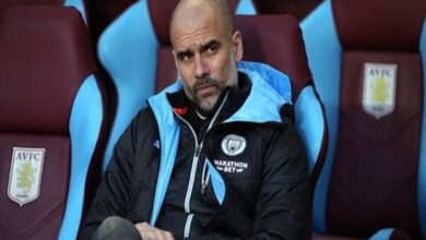 مدرب مانشستر سيتي بيب جوارديولا