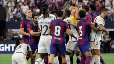مباراة برشلونة وريال مدريد