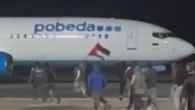 اقتحام مطار داغستان