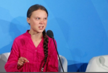 الناشطة المناخية السويدية جريتا تونبرج