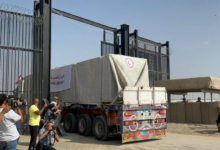 الدفعة الثانية من المساعدات لغزة