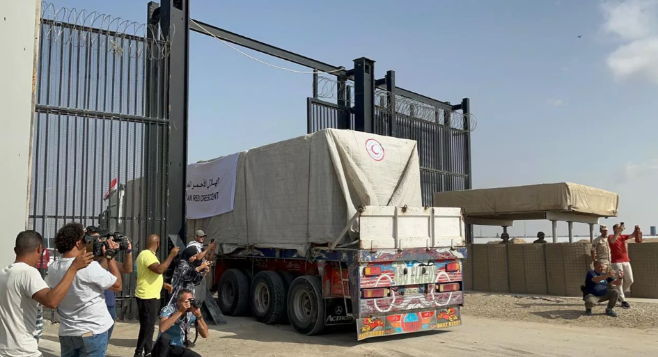 الدفعة الثانية من المساعدات لغزة