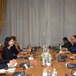 أبو الغيط مع وزيرة خارجية ألمانية