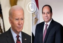 الرئيس السيسي ونظيره الأمريكي