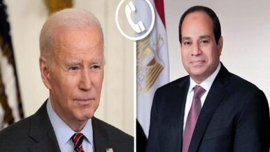 الرئيس السيسي ونظيره الأمريكي