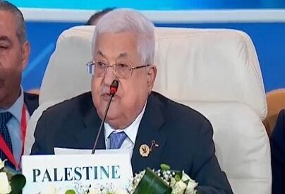 الرئيس الفسطيني محمود عباس