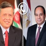 الرئيس عبد الفتاح السيسي وملك الأردن