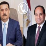 الرئيس عبدالفتاح السيسي ونظيره العراقي