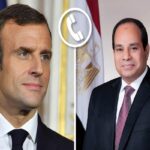 الرئيس عبدالفتاح السيسي ونظيره الفرنسي