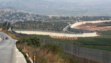 حدود لبنان مع الأراضي المحتلة