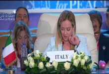 رئيسة وزراء إيطاليا جورجيا ميلوني
