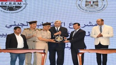 على هامش توقيع البروتوكولات