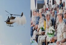 وزير الدفاع يشهد المشروع الاستراتيجي