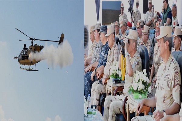 وزير الدفاع يشهد المشروع الاستراتيجي