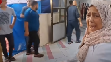 صدمة ممرضة شاهدت ابنتها ضمن المصابين