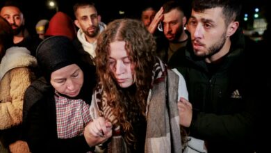 الناشطة الفلسطينية عهد التميمي