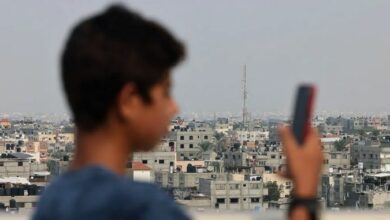 انقطاع الاتصالات والإنترنت في قطاع غزة