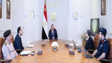 اجتماع الرئيس السيسي مع رئيس الوزراء