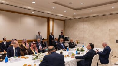 اجتماع اللجنة الوزارية العربية مع وزير خارجية إسبانيا
