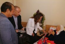 الدكتورة هند عبد الحليم في دار بيت العيلة