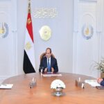 الرئيس السيسي مع الدكتور مصطفى مدبولي