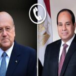 الرئيس السيسي مع رئيس حكومة لبنان