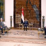 الرئيس السيسي مع مدير المخابرات المركزية الأمريكية