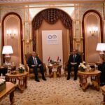 الرئيس السيسي مع نظيره العراقي