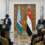 الرئيس السيسي ورئيس جنوب السودان