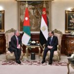 الرئيس السيسي وملك الأردن