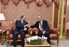 الرئيس السيسي ونظيره التركي