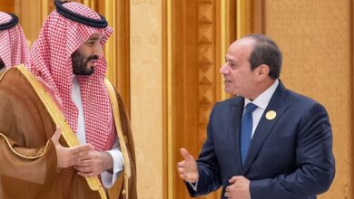 الرئيس السيسي وولي العهد السعودي