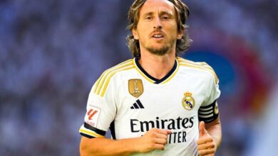 اللاعب لوكا مودريتش