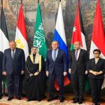 اللجنة الوزارية العربية الإسلامية مع وزير خارجية روسيا