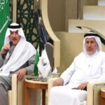 جانب من المؤتمر الصحفي بسفارة السعودية