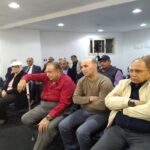 جانب من ندوة الصالون البحري المصري