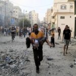 ضحايا القصف الإسرائيلي على غزة