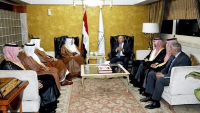 لقاء وزير النقل مع نظيره السعودي