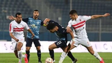 مباراة الزمالك وبيراميدز - أرشيفية
