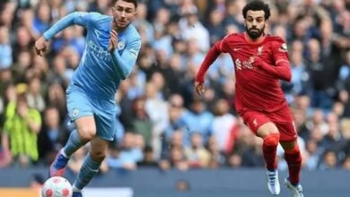مباراة ليفربول ومانشستر سيتي