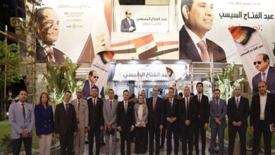 مقر حملة المرشح عبد الفتاح السيسي بالإسكندرية