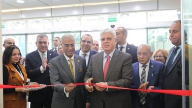 وزير التعليم العالي يفتتح مشروعات جديدة بجامعة بورسعيد
