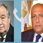 وزير الخارجية وسكرتير عام الأمم المتحدة